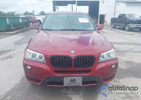 2012 BMW X3 xDrive35I из США, поврежденный, VIN 5UXWX7C50CL737092